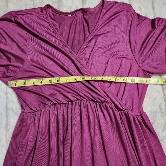 Maxi dress Size 2XL Purple color - Picture 8 of 9
